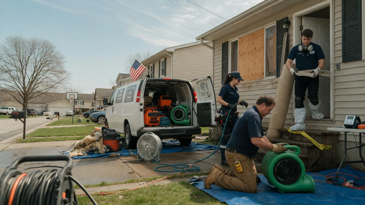 Water Damage Restoration in Pewaukee, WI near me